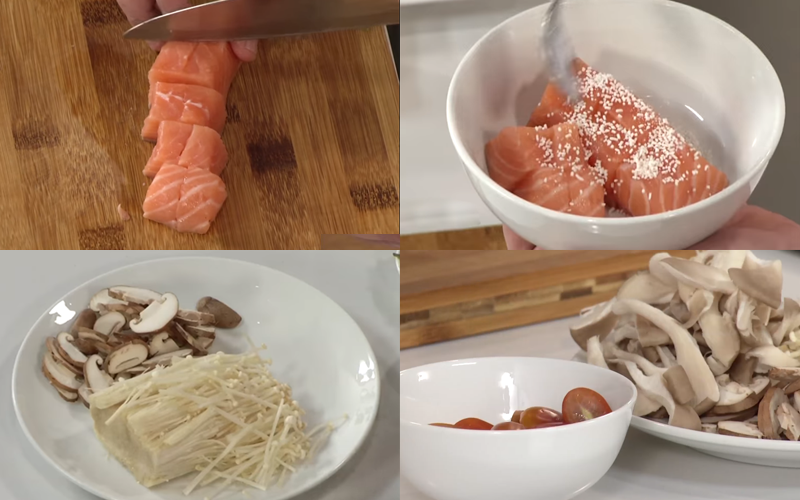 Sơ chế các nguyên liệu