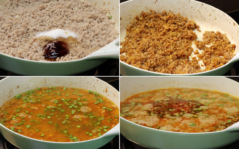Làm sốt thịt