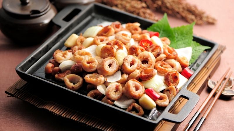 Món lòng nướng kiểu Hàn Quốc ngon tuyệt