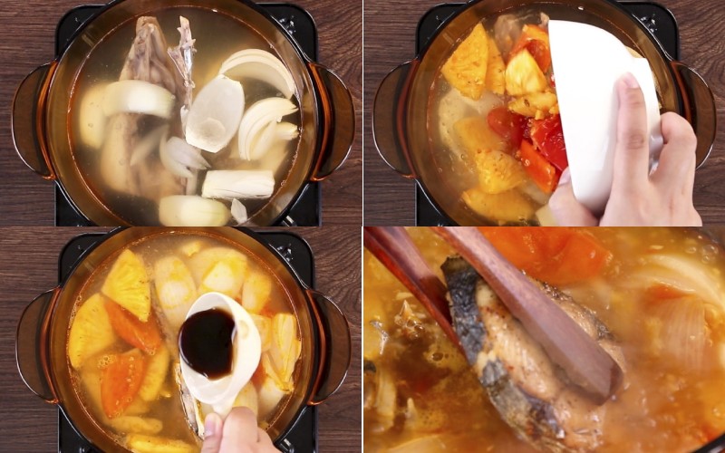 Chiên và xào các nguyên liệu