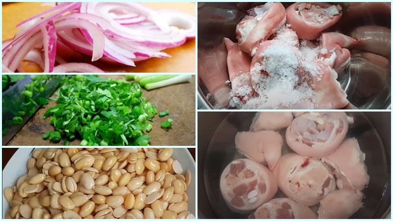 Sơ chế các nguyên liệu