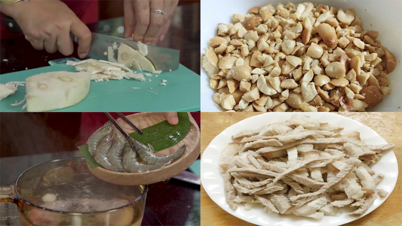 Sơ chế các nguyên liệu