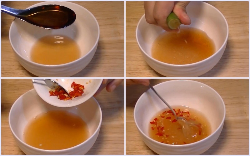 Pha nước trộn gỏi