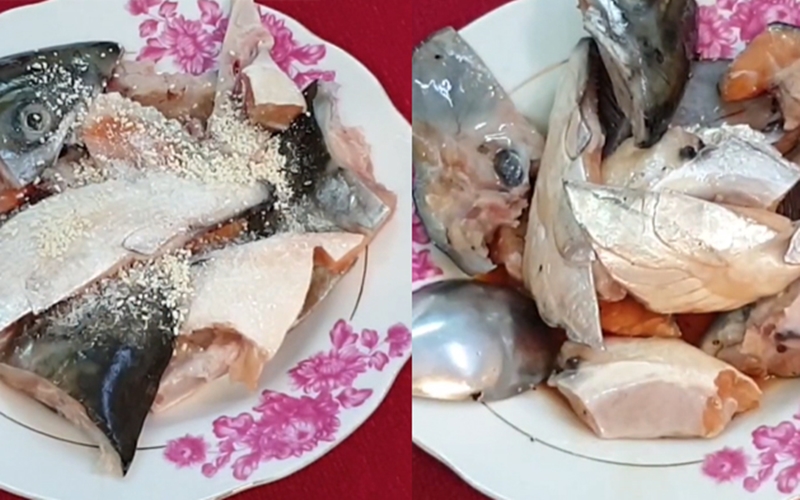 Ướp cá cùng các gia vị