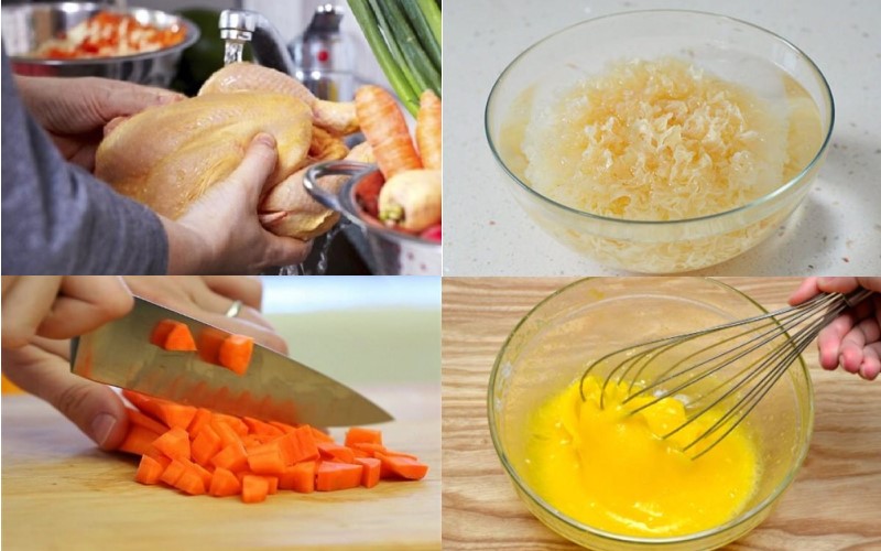 Sơ chế các nguyên liệu