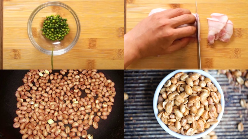 Sơ chế các nguyên liệu
