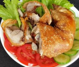 Món chân giò chiên muối giòn ngon đậm đà