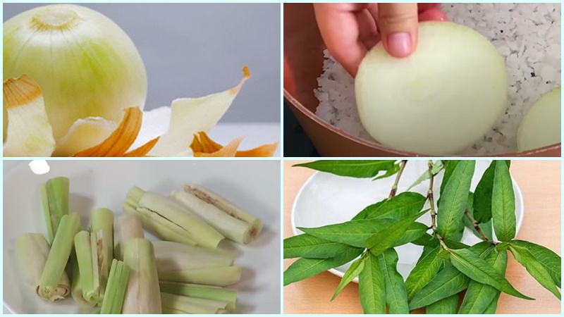 Sơ chế các nguyên liệu khác