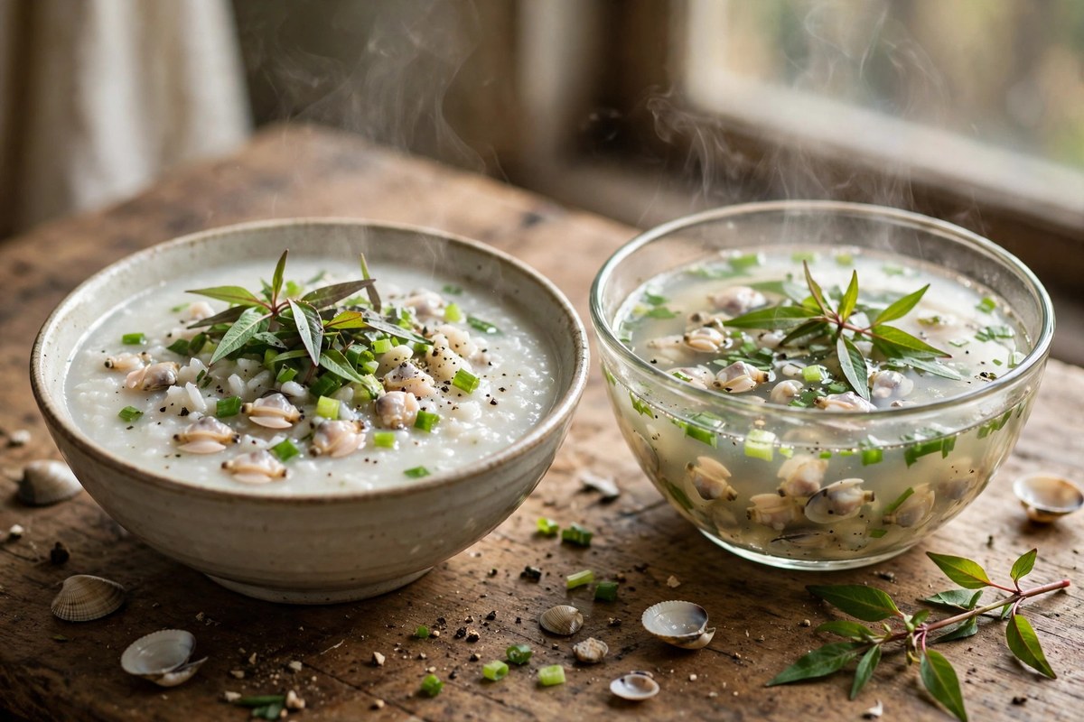 Canh dắt Hoa Lộc, cháo dắt Hoa Lộc