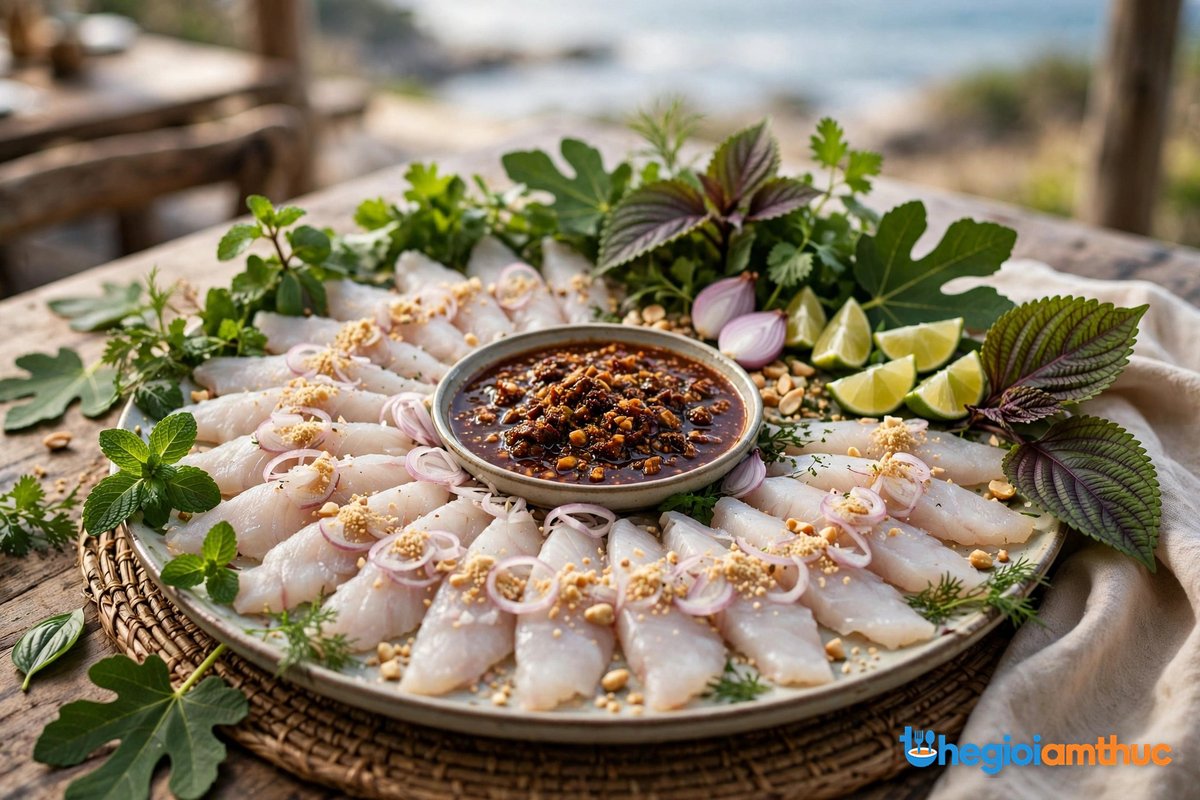 Gỏi cá nhệch Nga Sơn, đặc sản Thanh Hóa