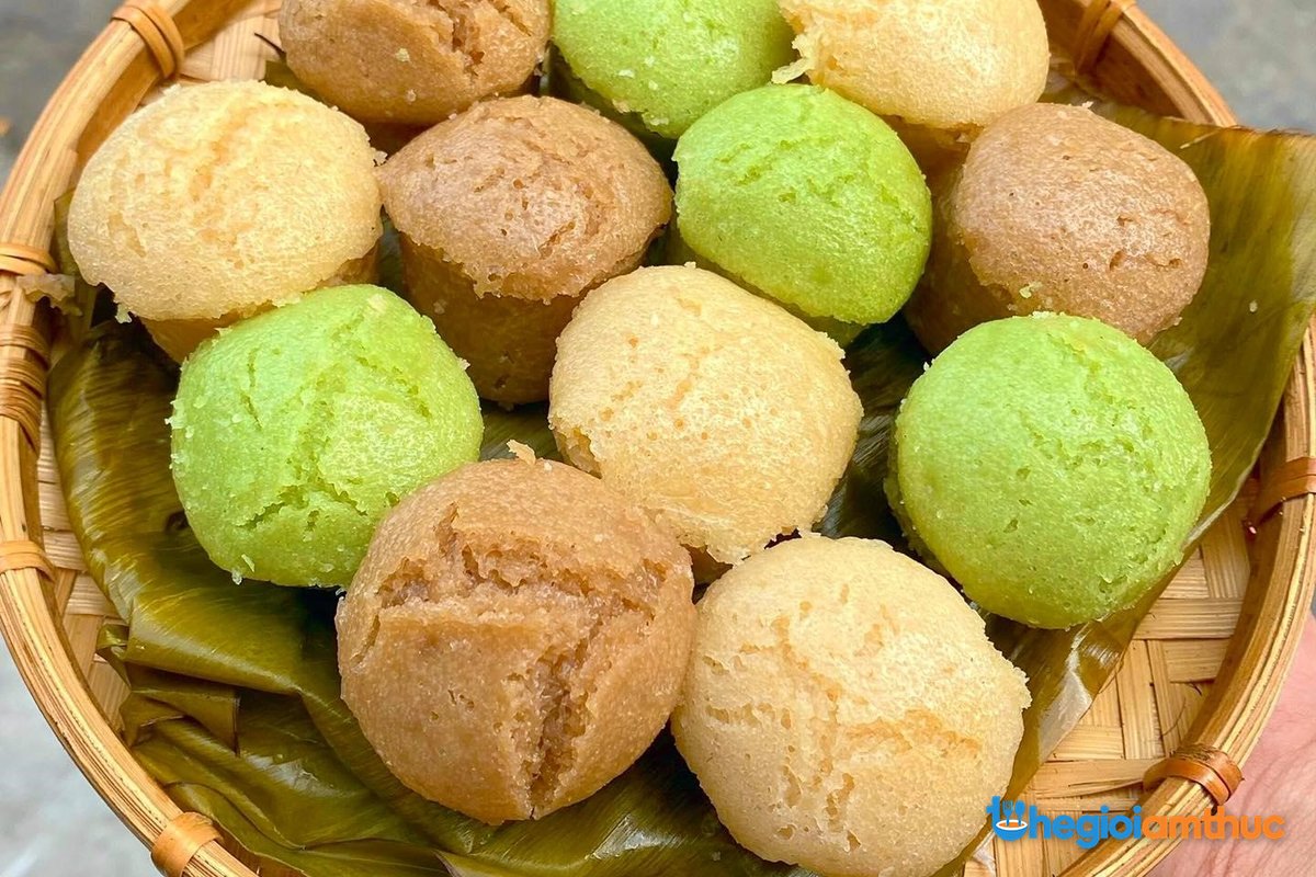 Bánh bò thốt nốt – đặc sản An Giang vùng Bảy Núi