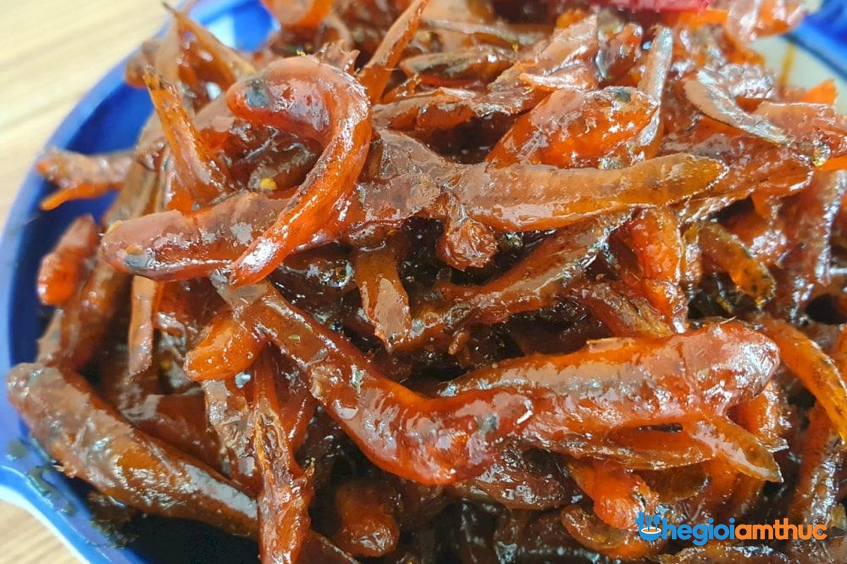 Cá bống sông Trà kho tiêu Quảng Ngãi