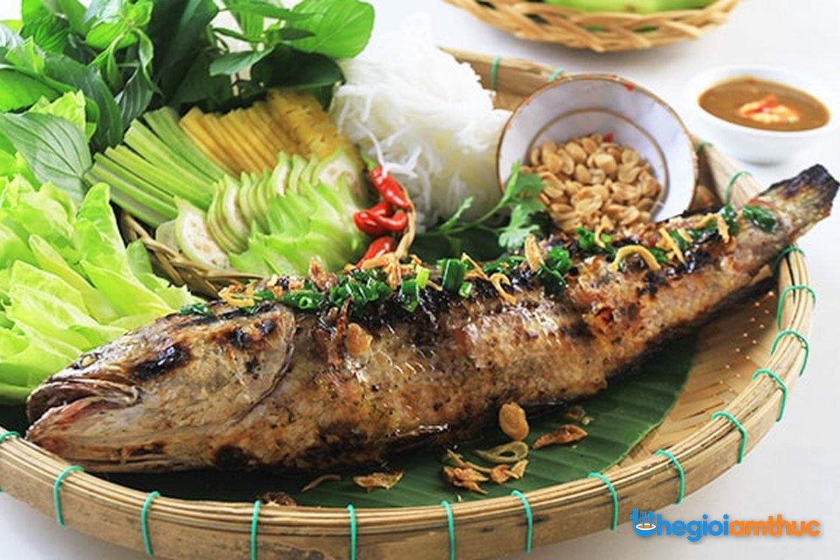 Cá lóc nướng trui – đặc sản Cần Thơ