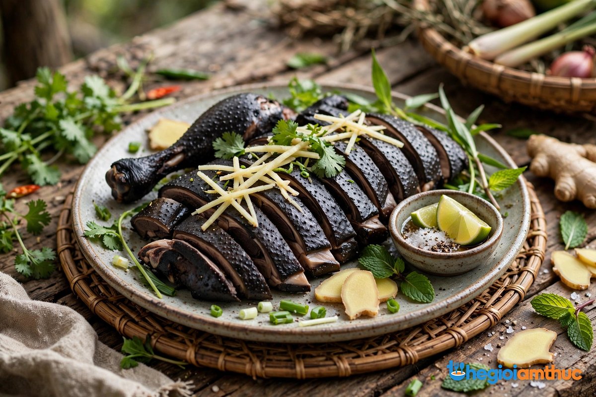 Gà đen Tủa Chùa Điện Biên
