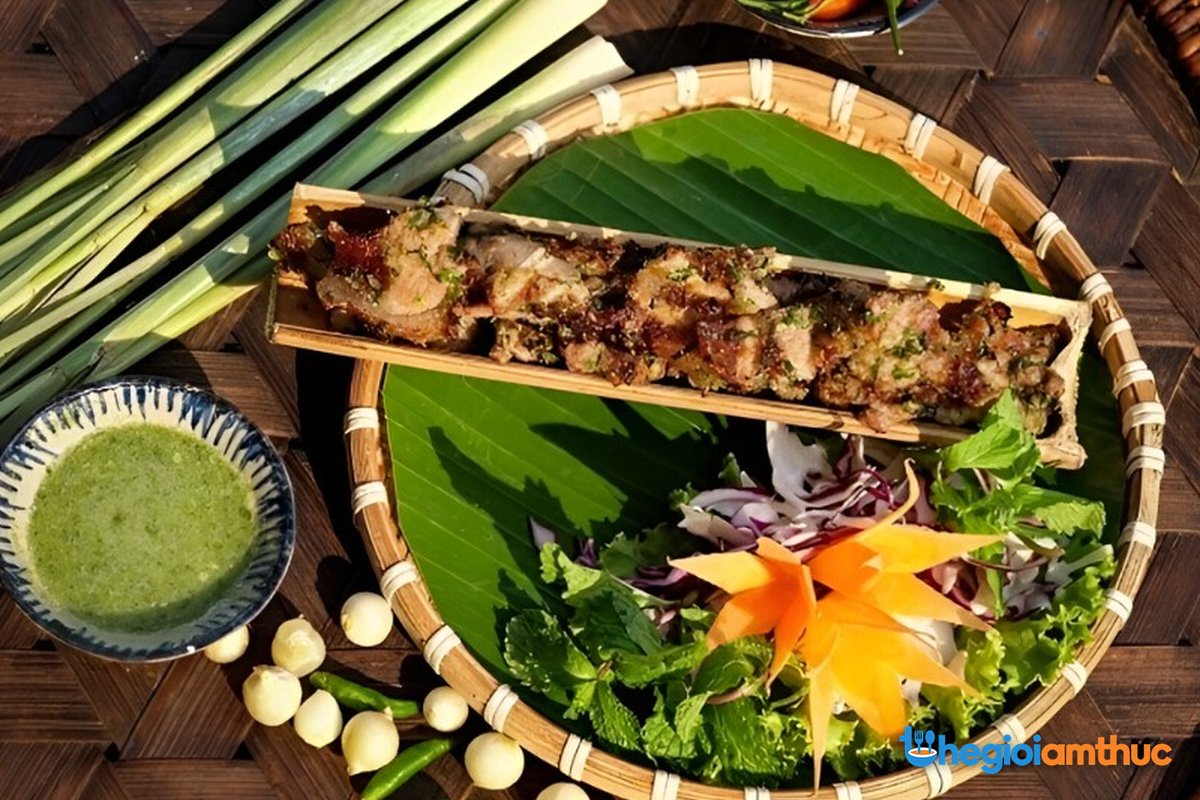 Lam nhọ thịt trâu Lai Châu