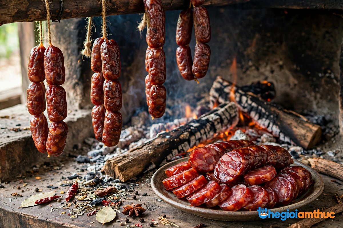 Lạp sườn hun khói Cao Bằng