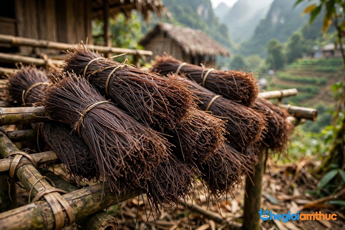 Miến dong Phia Đén Cao Bằng
