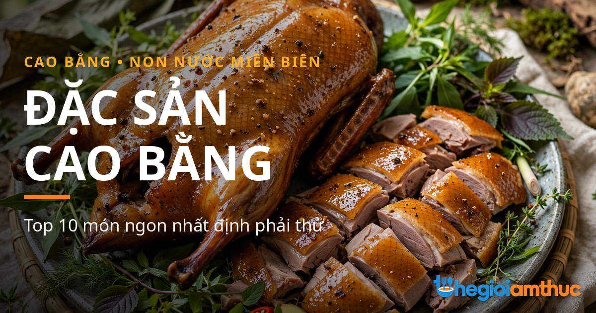 Đặc sản Cao Bằng – món ngon Cao Bằng